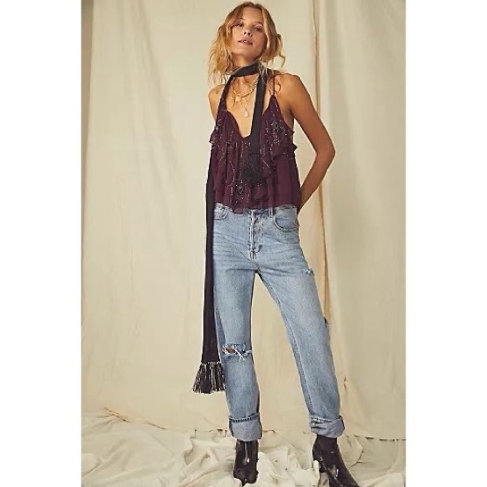 Free People Elsa Embellished Tank Top - Picture 4 of 11